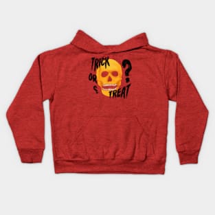 Trick or treat?? Kids Hoodie